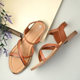 DIVASTRI Women Open Toe Flats-image-7