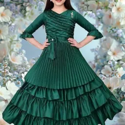 PRENA FASHION Girls Green Dresses-picture-20