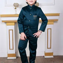 Sangria Boys Single-Breasted Jodhpuri Suit-39