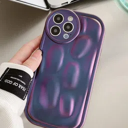 CASE CREATION Solid Printed iPhone 14 Pro Back Case Mobile Accessories image 2