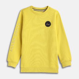 Allen Solly Junior Boys Embroidered Brand Logo Hooded Sweatshirt-picture-28