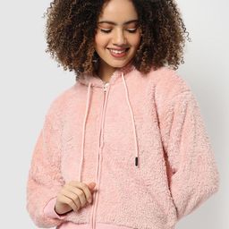 Campus Sutra Women Hooded Sweatshirt-picture-4