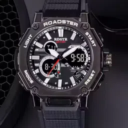 The Roadster Lifestyle Co Men Analogue & Digital Watches RDSTR-8047-BLACK-56