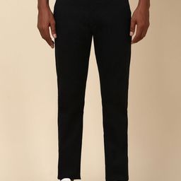 Allen Solly Men Slim Fit Solid Flat Front Formal Trousers-image-15