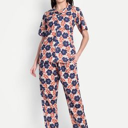 TILISM Printed Pure Cotton Shirt & Trousers Co-Ord-image-67