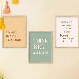 Motivational Wall Art With Frame Home Decor Wall Painting For Living Room Office Bedroom-image-86