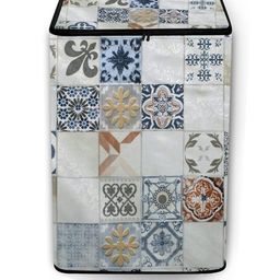 The Furnishing Tree Cream Printed Washing Machine Cover-image-88