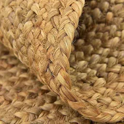 Handmakers Beige Braided Jute Round Floor Mat-picture-23