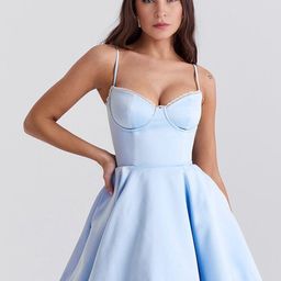 Bee Boe Women Sweetheart Neck Fit & Flare Mini Dress-image-28