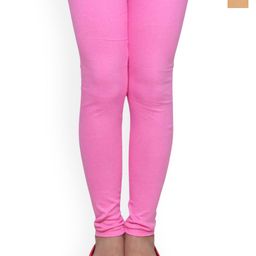 FRENCH KLEIDER Girls Pack Of 2 Mid-Rise Chudidar-Length Leggings-image-80