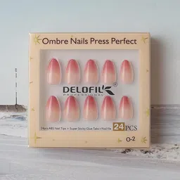 RANORE 24- Pcs Ombre Effect Reusable Press On Nails-image-92