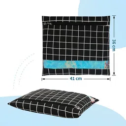 Kuber Industries Black Set of 6 Regular Drawer Organiser Organisers image 2