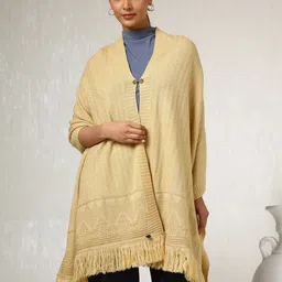 Soch Women Woven Design Acrylic Shawl-image-60