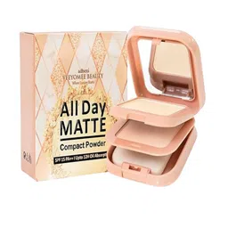 Adbeni All Day Matte Compact Powder - Shade 01-picture-2