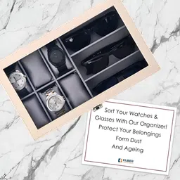 Aura Black Set of 2 Regular Jewellery Organiser Organisers image 4