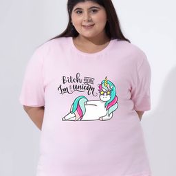 Toodle Plus Unisex Graphic Printed Round Neck Cotton T-shirt-image-34