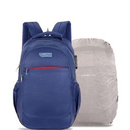 LAVIE SPORT Unisex Solid Backpack With Rain Cover-image-7