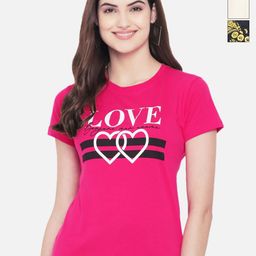 Dreambe Women Typography Printed T-shirt-picture-14