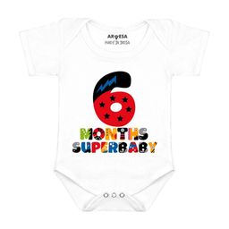 Arvesa 6 Month Baby Printed Bodysuit-image-81