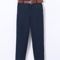 Mark & Mia Boys Regular Fit Trouser With Belt-image-110