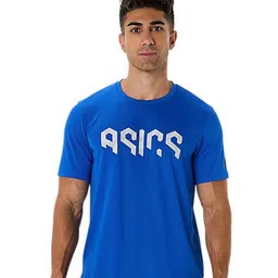 ASICS Men Typography Printed Round Neck T-shirt-image-41