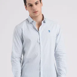 Red Tape Men Opaque Striped Casual Shirt-image-17