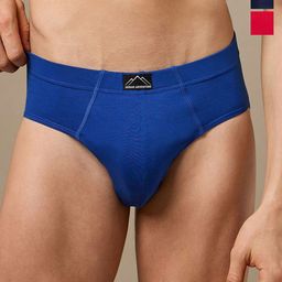 URBAN ADVENTURE 3-Pcs Mid-Rise Anti Bacterial Basic Briefs 3UAM-001(NAVY-RED-ROYAL)-picture-24