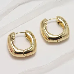 Maansh Contemporary Hoop Earrings-image-31