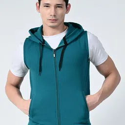BAESD Men Fleece Lightweight Open Front Jacket-52