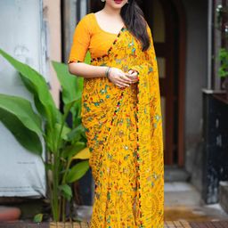 all about you Saree With Blouse Peice-picture-28