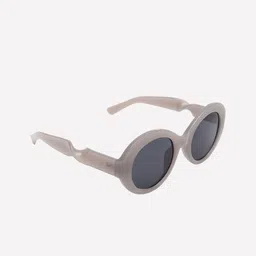 PELLE LUXUR Unisex Round Sunglasses with UV Protected Lens PL25GS275-image-73