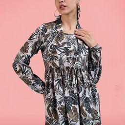 Winza Designer Women Floral Printed Empire Top-image-90
