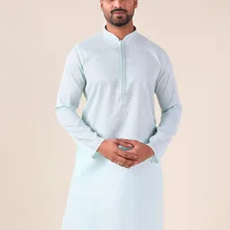 AURIK Men Solid Festive Cotton Straight Kurta-picture-15
