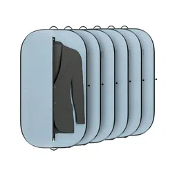 Aura Grey Set of 6 Regular Multi-Utility Organisers-24