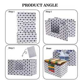 Aura White Set of 3 Regular Drawer Organiser Organisers image 3