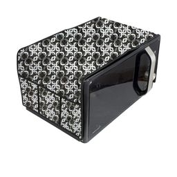 The Furnishing Tree Waterproof & Dustproof PVC Microwave Oven Top Cover with 6 Utility Pockets Trel-image-56