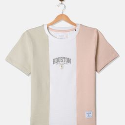 Octave Boys Colourblocked Round Neck Cotton T-shirt-picture-26