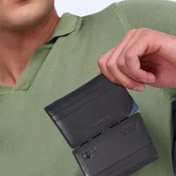 Sassora Unisex Leather Card Holder-37