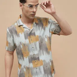 CODE by Lifestyle Men Opaque Printed Casual Shirt-image-92