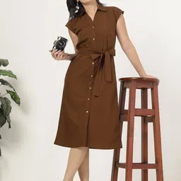 Style Quotient A-Line Midi Dress-image-22