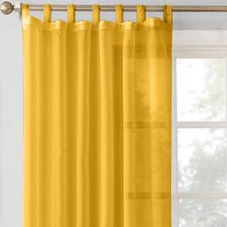 Dekor World Multicoloured Set of 2 Sheer Window Curtain image 3