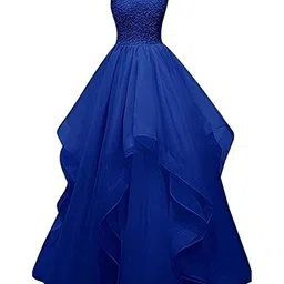TILISM Girls Embellished Shoulder Straps Fit & Flare Maxi Dress-image-29