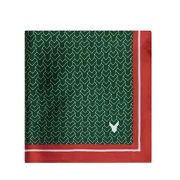 RARE RABBIT Printed Silk Pocket Squares-image-69