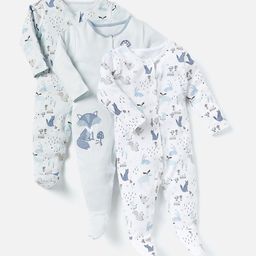 Juniors by Babyshop Boys Pack Of 3 Printed Cotton Sleepsuit-image-43