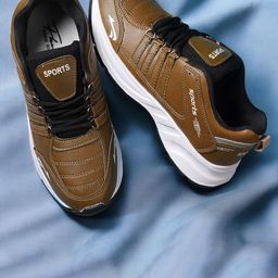 Spotwalk Men Durable & Comfortable Everyday Slip-On Sneakers-image-80