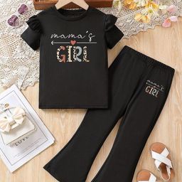 YK Girls Printed Pure Cotton Clothing Set-picture-18