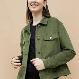 Fame Forever by Lifestyle Women Camouflage Denim Jacket-picture-26