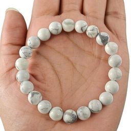 Divine souvenirs Unisex Artificial Beaded Elasticated Bracelet-image-50