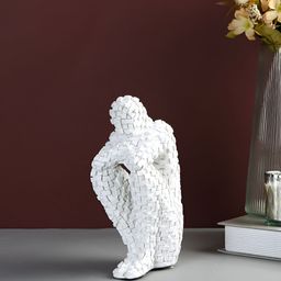 Myntra Elegant Homes White Figurine Showpiece-picture-48