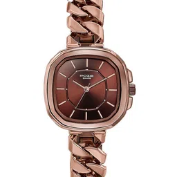 Sonata Men Brass Patterned Dial & Wrap Around Straps Analogue Watch SP80096KM01W-10